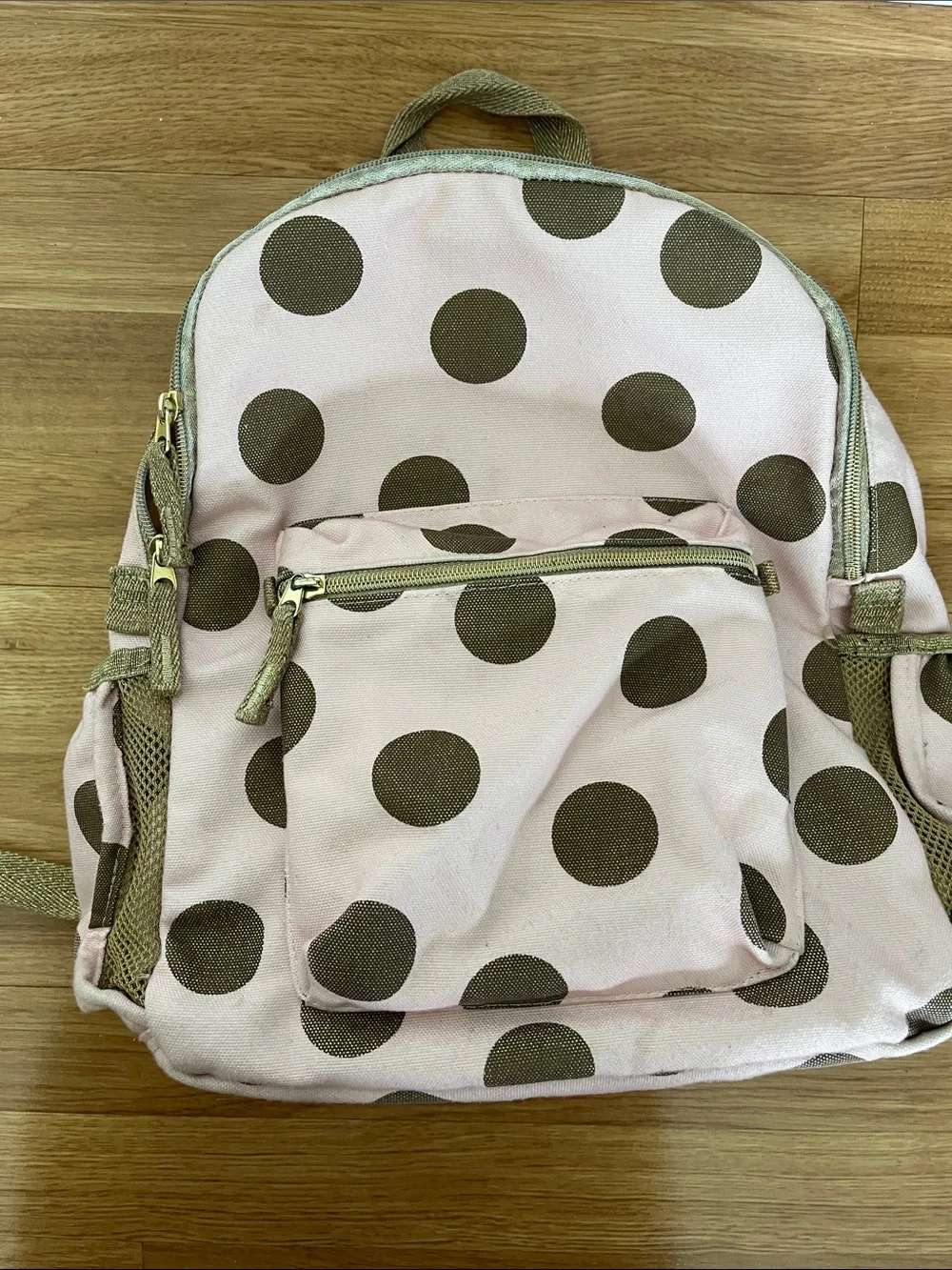 Pottery Barn Emily & Merit polka Dot backpack